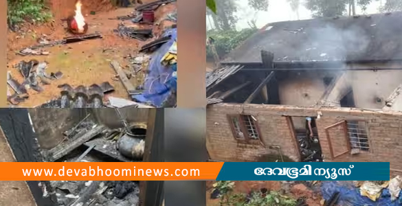 വയനാട്ടില്‍ ഗ്യാസ് സിലിണ്ടര്‍ പൊട്ടിത്തെറിച്ച് വന്‍ അപകടം; വീട് ഭാഗികമായി തകര്‍ന്നു