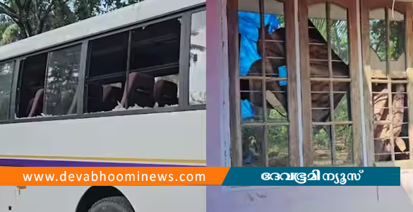 ബീച്ചില്‍ ഗുണ്ടാവിളയാട്ടം, ശ്രീ അയ്യപ്പ ഫിഷിങ് ഗ്രൂപ്പിന്‍റെ ബസ് അടിച്ചു തകര്‍ത്തു; വീടിനു നേരെയും ആക്രമണം