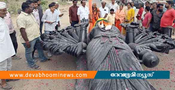 പൗർണമിക്കാവിൽ ആദി പരാശക്തിയുടെ പ്രതിഷ്ഠ; വിഗ്രഹങ്ങൾ രാജസ്ഥാനില്‍ നിന്ന്