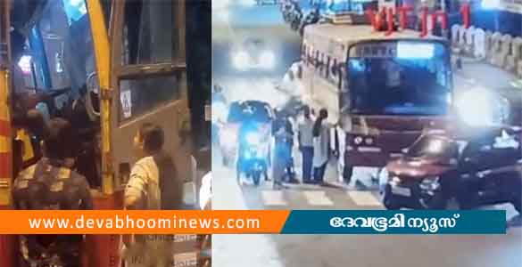 ബസിന് മുന്നിൽ കാര്‍ കുറുകെയിട്ടു: മേയർക്കെതിരെ കേസെടുക്കണം; നാളെ യൂത്ത് കോൺഗ്രസ് മാർച്ച്