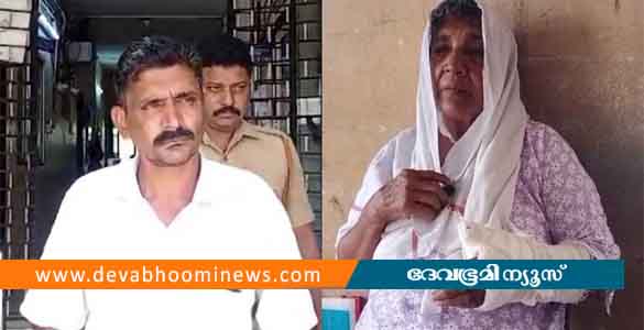 കൈ കഴുകാന്‍ വെളളം കോരി നല്‍കിയില്ല: കൊല്ലത്ത് അമ്മയുടെ കൈ മകന്‍ തല്ലിയൊടിച്ചു