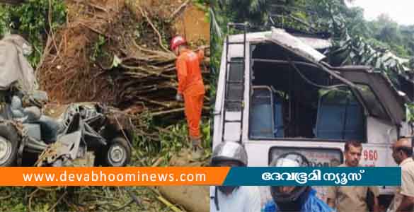 കോതമംഗലത്ത് വാഹനങ്ങൾക്ക് മുകളിലേക്ക് മരംവീണു; ഒരാള്‍ക്ക് ദാരുണാന്ത്യം