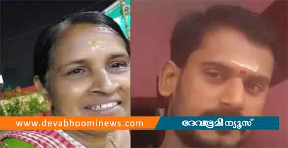 പാലക്കാട് കനത്ത മഴയില്‍ വീട് ഇടിഞ്ഞുവീണ് അമ്മയ്ക്കും മകനും ദാരുണാന്ത്യം