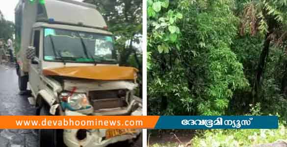 താമരശ്ശേരി ചുരത്തില്‍ പിക് അപ്പ് വാന്‍ കൊക്കയിലേക്ക് മറിഞ്ഞ് അപകടം