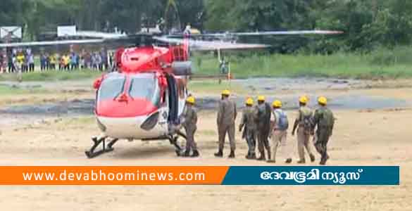 ഓപ്പറേഷൻ സൺറൈസ് വാലി; ദൗത്യസംഘങ്ങളുമായി ഹെലികോപ്റ്റർ സൂചിപ്പാറയിലേക്ക് പുറപ്പെട്ടു