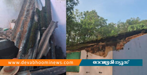 അതിരപ്പിള്ളിയിൽ കാട്ടാനക്കൂട്ടം ക്വാർട്ടേ‍ഴ്സ് ആക്രമിച്ച് തകർത്തു